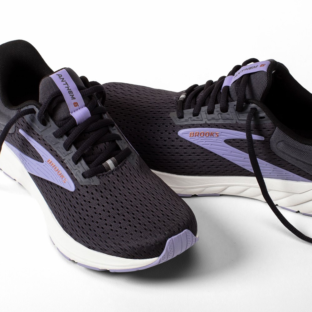 Chaussures Running Route Brooks Anthem 6 Lavande Cuivre Femme | JSY-3218771